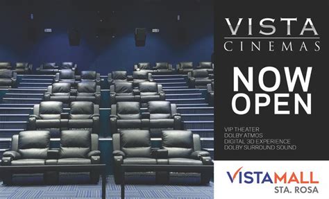 vista mall sta rosa cinema schedule|Vista Cinemas .